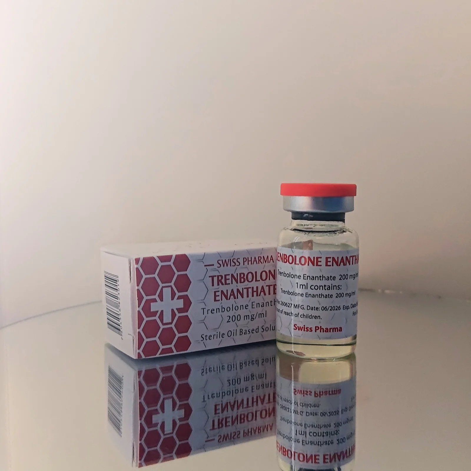 swiss pharma trenbolone enanthate 200mg/ml steroide